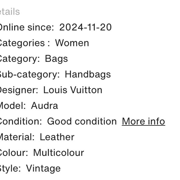 Louis Vuitton
x Takashi Murakami Monogram Multicolore Audra Authenticated white - Picture 16 of 16